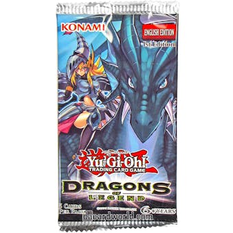 Konami Yu-Gi-Oh Dragons of Legend Booster Pack