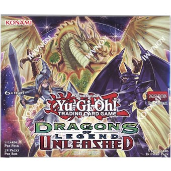 Yu-Gi-Oh Dragons of Legend: Unleashed 1st Edition Booster Box