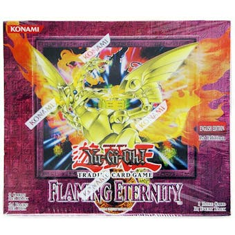 Upper Deck Yu-Gi-Oh Flaming Eternity 1st Edition Hobby Booster Box
