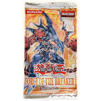 Yu-Gi-Oh Force of the Breaker FOTB 1st Edition Booster Pack LIGHT