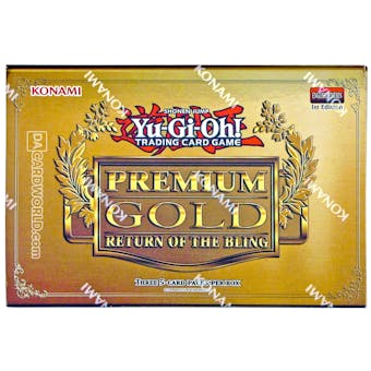 Konami Yu-Gi-Oh Premium Gold: Return of the Bling Booster Mini-Pack