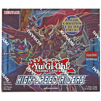 Yu-Gi-Oh High-Speed Riders Booster Box