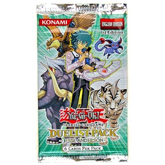 Upper Deck Yu-Gi-Oh GX Duelist Jesse Anderson Booster Pack