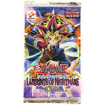 Upper Deck Yu-Gi-Oh Labyrinth of Nightmare LON Unlimited Booster Pack