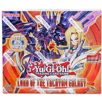 Konami Yu-Gi-Oh Lord of the Tachyon Galaxy 1st Edition Booster Box