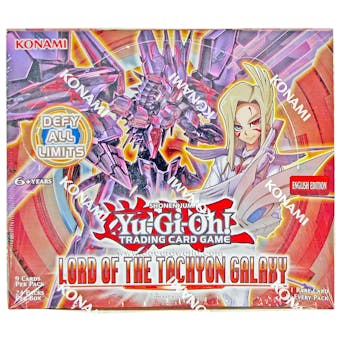 Yu-Gi-Oh Lord of the Tachyon Galaxy 1st Edition Booster Box