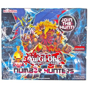 Yu-Gi-Oh Number Hunters 1st Edition Booster Box