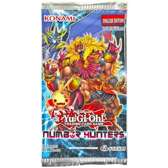 Konami Yu-Gi-Oh Number Hunters Booster Pack