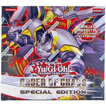 Konami Yu-Gi-Oh Order of Chaos Special Edition Box