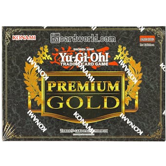 Konami Yu-Gi-Oh Premium Gold Booster Pack - Very Rare !
