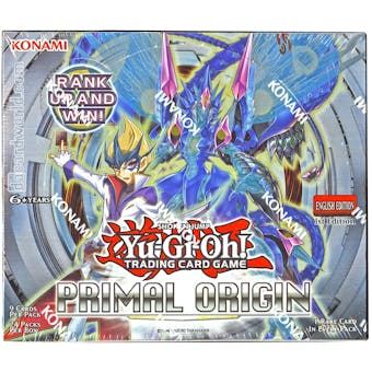 Yu-Gi-Oh Primal Origin 1st Edition Booster Box (Damaged Box)