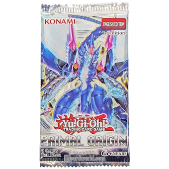 Yu-Gi-Oh Primal Origin 1st Edition Booster Pack (Konami)