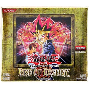 Yu-Gi-Oh Rise of Destiny 1st Edition Booster Box