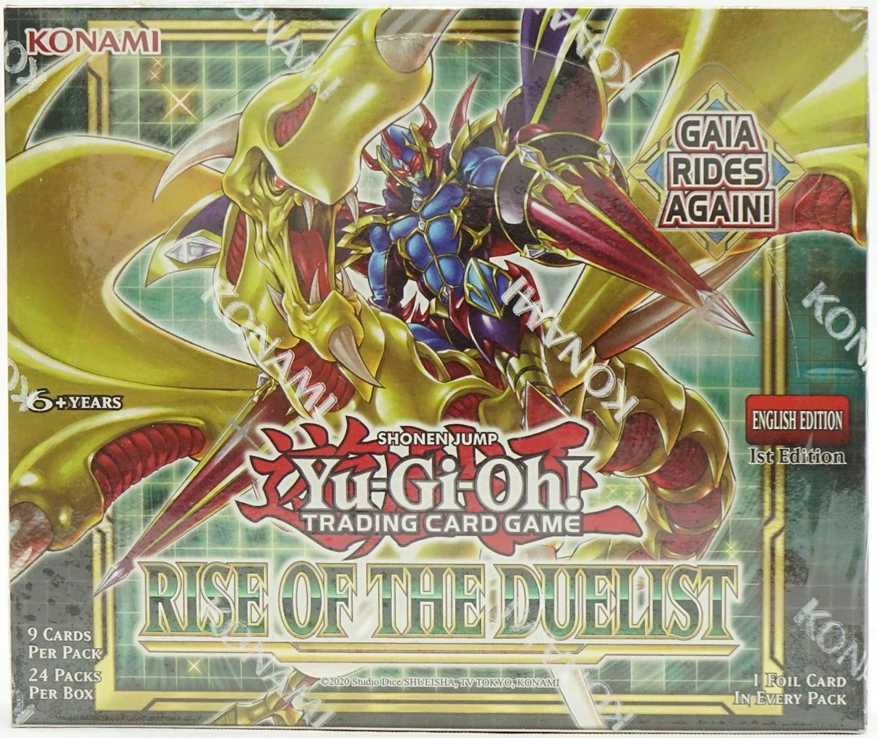 Yu Gi Oh Rise Of The Duelist Booster Box Da Card World