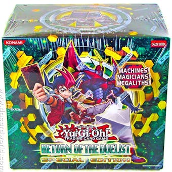 Konami Yu-Gi-Oh Return of the Duelist Special Edition Box