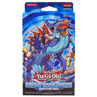 Konami Yu-Gi-Oh Realm of the Sea Emperor Structure Deck