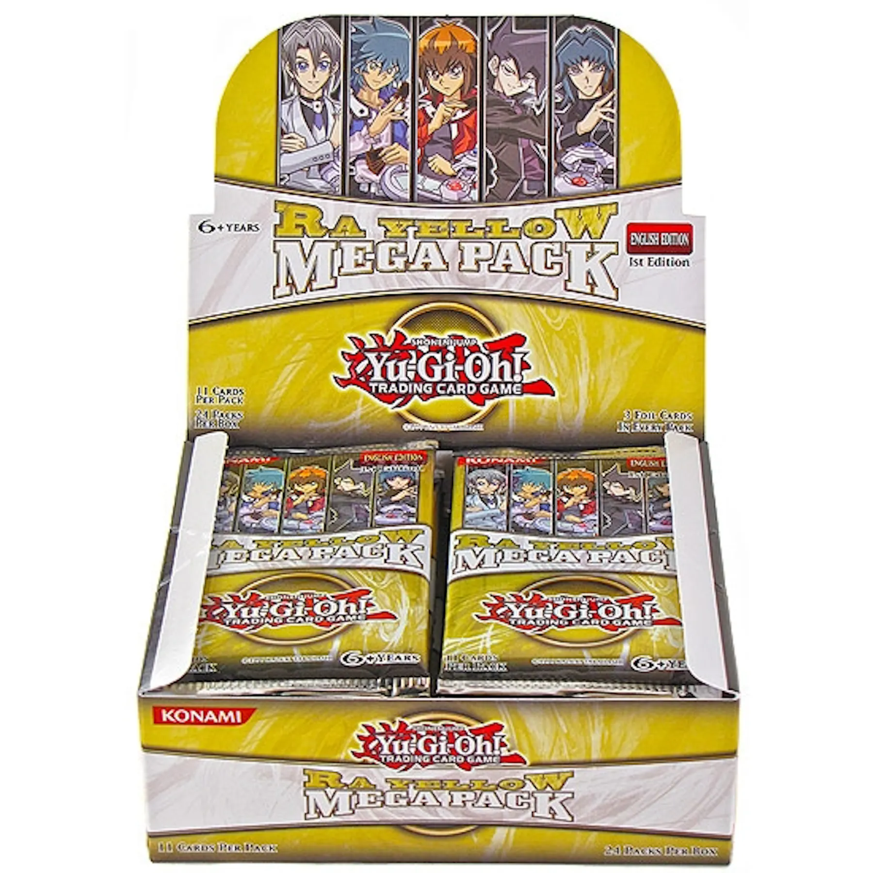 Yu-Gi-Oh Ra Yellow Mega-Pack Booster Box 1st Edition | DA Card World Yu-Gi-Oh Ra Yellow Mega-Pack Booster Box 1st Edition | DA Card World