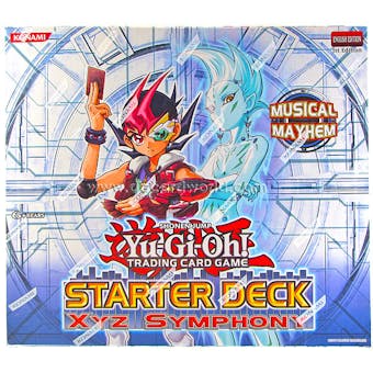 Konami Yu-Gi-Oh XYZ Symphony Starter Deck Box