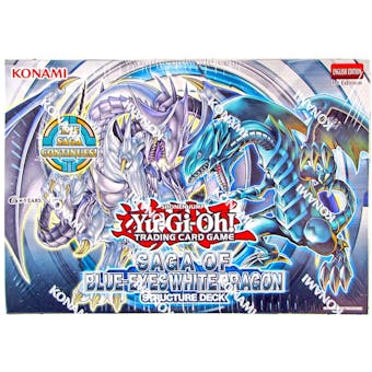 Konami Yu-Gi-Oh Saga of the Blue-Eyes White Dragon Structure Deck Box