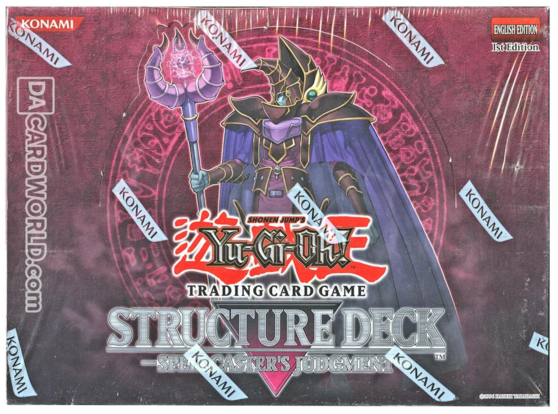Upper Deck Yu-Gi-Oh Spellcaster's Judgment 1st Edition Structure Deck