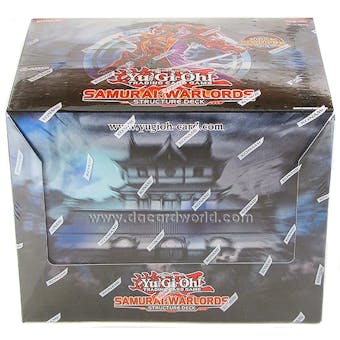 Konami Yu-Gi-Oh Samurai Warlords Structure Deck Box