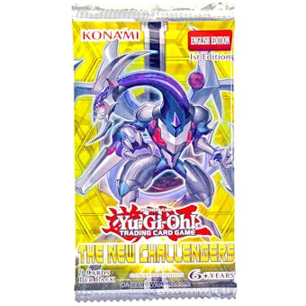 Yu-Gi-Oh The New Challengers 1st Edition Booster Pack (Konami)