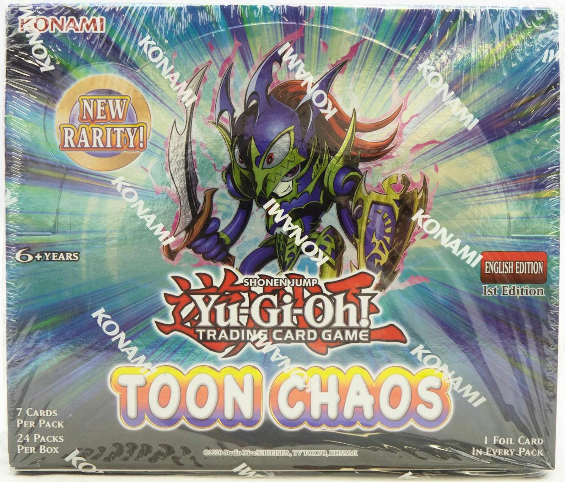 YuGiOh Toon Chaos 1st Edition Booster Box DA Card World
