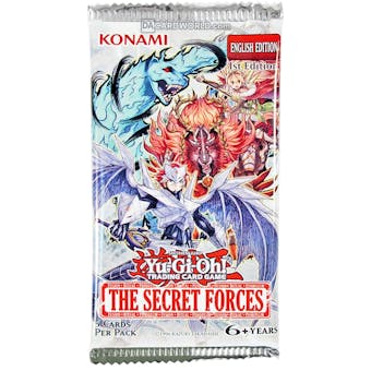 Konami Yu-Gi-Oh The Secret Forces 1st Edition Booster Pack
