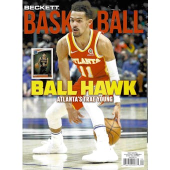 2022 Beckett Basketball Monthly Price Guide (#355 April) (Trae Young)