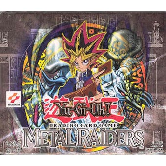 Upper Deck Yu-Gi-Oh Metal Raiders 1st Edition Booster Box (24 packs) MRD