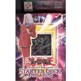Upper Deck Yu-Gi-Oh Starter Pegasus 1st Edition Deck - Slightly Damaged