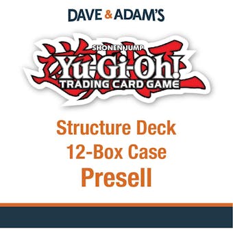 Yu-Gi-Oh Legend of the Crystal Beasts Structure Deck 12-Box Case (Presell)