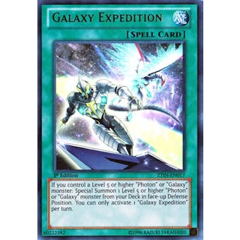 Yu-Gi-Oh Collectible Tins Single Galaxy Expedition Ultra Rare 1st Edition - NEAR MINT