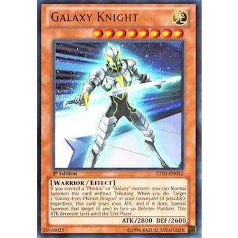 Yu-Gi-Oh Collectible Tins Single Galaxy Knight Ultra Rare 1st Edition - NEAR MINT (NM)