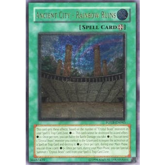 Yu-Gi-Oh Force of the Breaker Unlimited Single Ancient City - Rainbow Ruins Ultimate Rare Near Mint (NM)