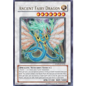 Yu-Gi-Oh Ancient Prophecy 1st Ed. Single Ancient Fairy Dragon Ultra Rare - NEAR MINT