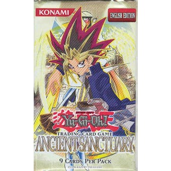 Upper Deck Yu-Gi-Oh Ancient Sanctuary AST Unlimited Booster Pack UNWEIGHED