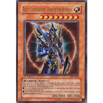 Yu-Gi-Oh Invasion of Chaos Single Black Luster Soldier - Envoy of the Beginning Ultra Rare - SLIGHT PLAY (SP)