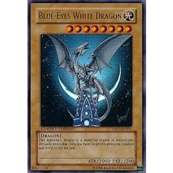 Yu-Gi-Oh Promotional Single Blue-Eyes White Dragon Ultra Rare - HEAVY PLAY (HP)