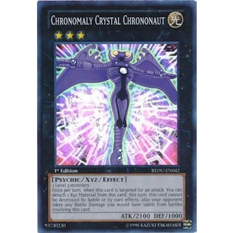 Yu-Gi-Oh Return of the Duelist 1st Ed. Single Chronomaly Crystal Chrononaut Super Rare
