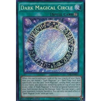 Yu-Gi-Oh The Dark Illusion 1st Ed. Single Dark Magical Circle Secret - NEAR MINT (NM)