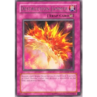 Yu-Gi-Oh Light of Destruction Single Destruction Jammer Rare - SLIGHT PLAY (SP)