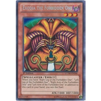 Yu-Gi-Oh Legendary Collection 3 Single 1st Edition Exodia the Forbidden One Secret - NM