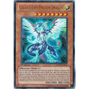 Yu-Gi-Oh Photon Shockwave 1st Ed. Single Galaxy-Eyes Photon Dragon Ultra Rare