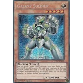 Yu-Gi-Oh WSUP 1st Ed. Single Galaxy Soldier Secret Rare - NEAR MINT (NM)