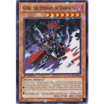 Yu-Gi-Oh 1st Edition Battle Pack 1 Single Gorz the Emissary of Darkness Star Foil