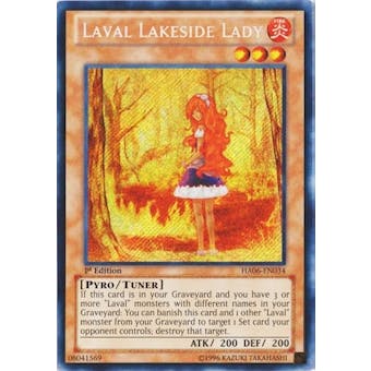 Yu-Gi-Oh Hidden Arsenal 1st Ed. Single Laval Lakeside Lady Secret Rare - NEAR MINT (NM)
