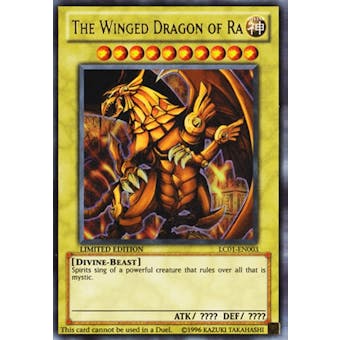 Yu-Gi-Oh Legendary Collection 1 Single The Winged Dragon of Ra Ultra Rare - NEAR MINT (NM)