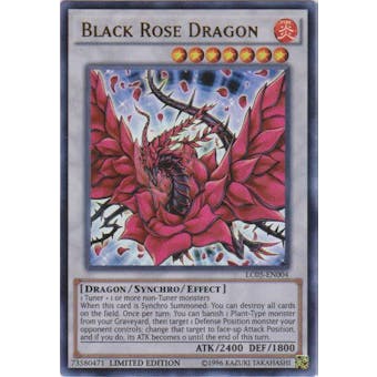 Yu-Gi-Oh LC05 Single Black Rose Dragon Ultra Rare - NEAR MINT (NM)