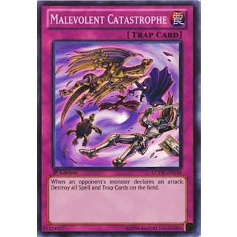 Yu-Gi-Oh Legendary Collection 1st Ed. Single Malevolent Catastrophe Super Rare